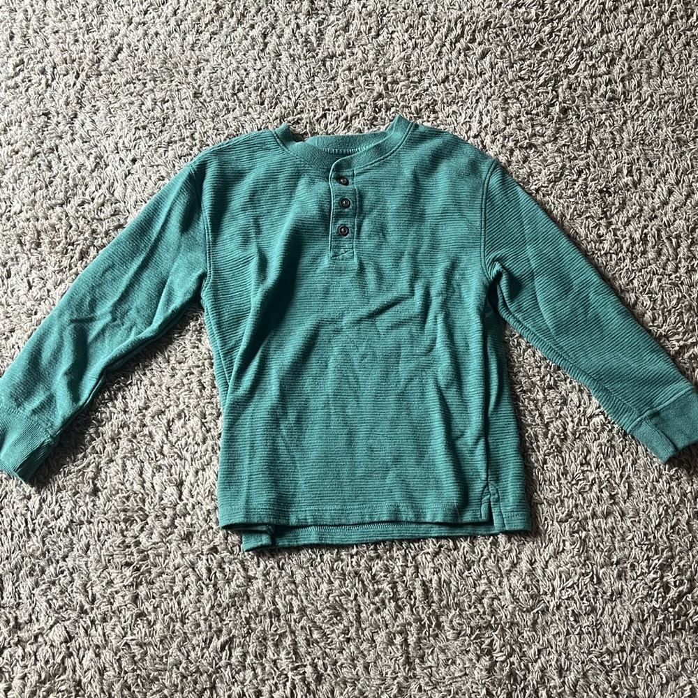 Cat & Jack Teal Long Sleeve Tee